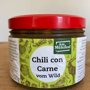 Chili con Carne vom Wild